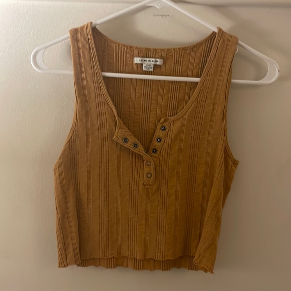 American eagle cropped tank top